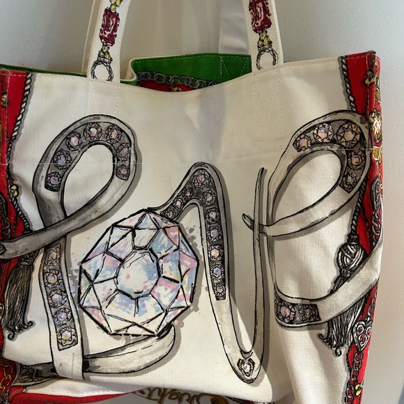 Brighton canvas tote bag - Picture 3 of 3